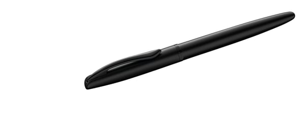 Pelikan Jazz Noble Elegance P36, Sort, Fyllesystem med patron, Blå, Metall, Rustfritt stål, Medium