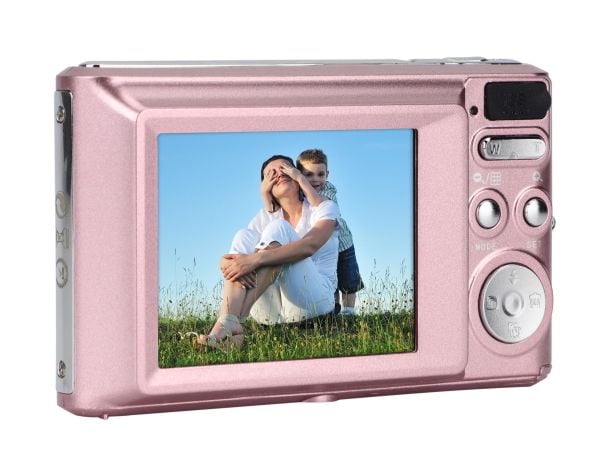 AgfaPhoto Compact DC5500, 24 MP, 5600 x 4200 pikseliä, CMOS, HD, Vaaleanpunainen
