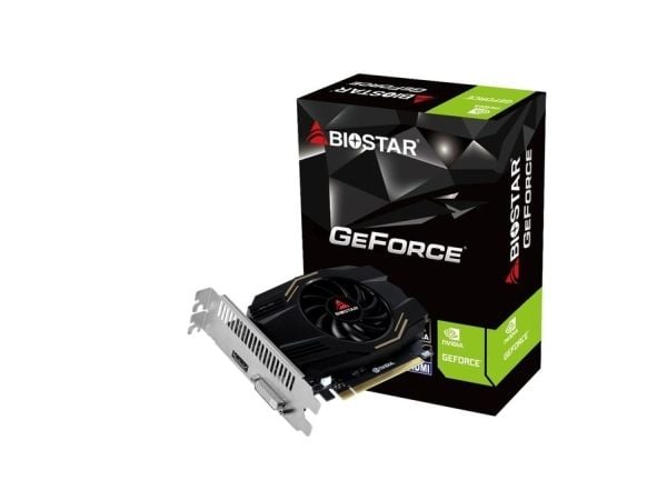 Biostar VN1034TB46 Ver. GT1030 - Grafikkort - GF GT 1030 - 4 GB DDR4 - PCIe 4.0 x16 - DVI, HDMI