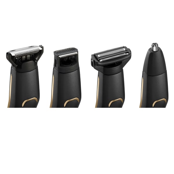 BaByliss MT860E partatrimmeri 11-in-1 Carbon Titanium, musta/kulta