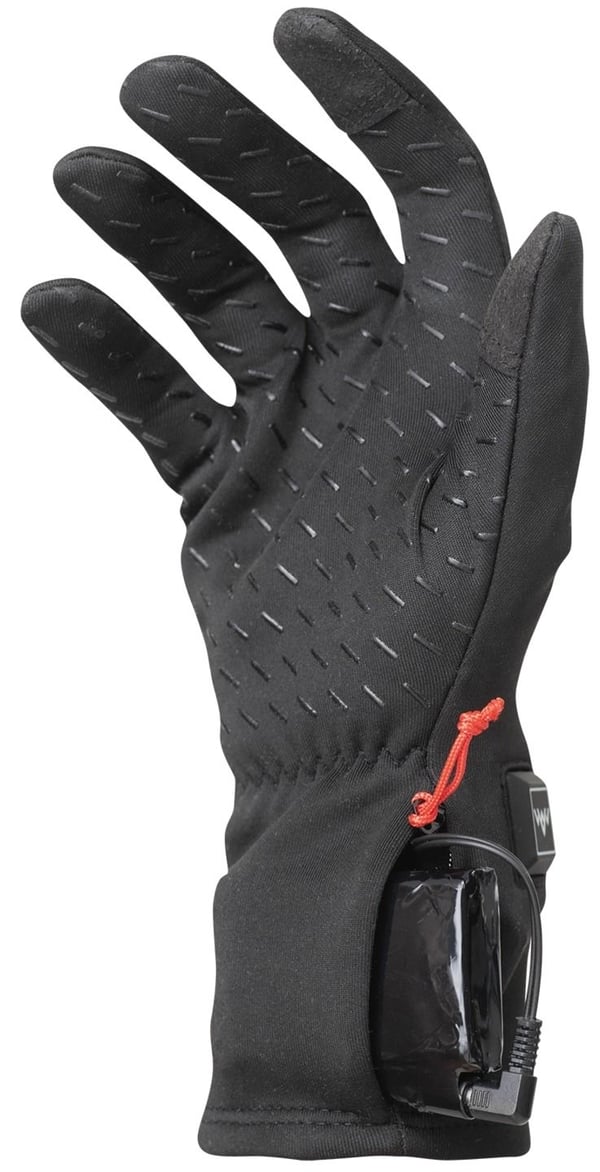 HeatX Heated Liner Gloves L - Black