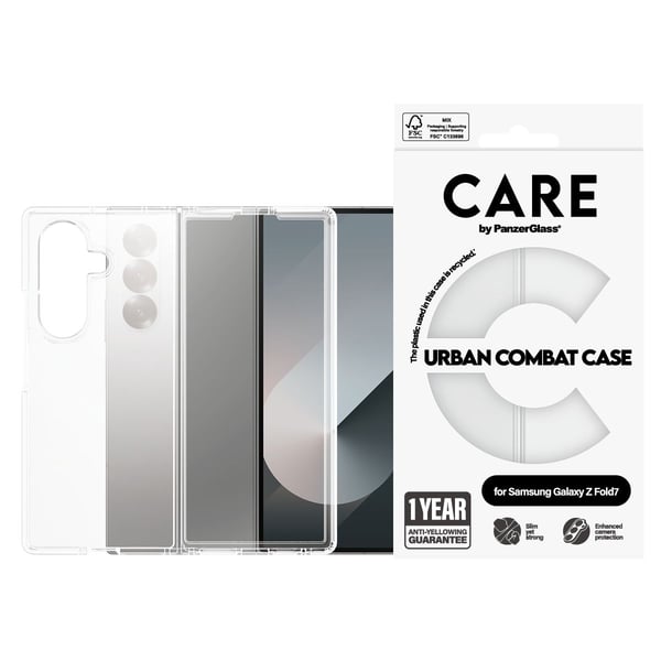 CARE by PanzerGlass - Baksidesskydd för mobiltelefon - för Samsung Galaxy Z Fold7