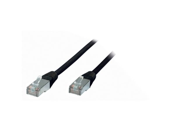 S/CONN Cat 6 S/FTP 3m, 3 m, Cat6, S/FTP (S-STP), RJ-45, RJ-45, Sort