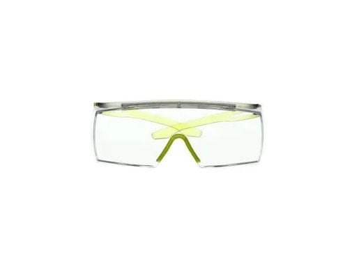 3M SecureFit 3700, Skyddsglasögon, Monteringsarbete, Bygg/renovering, Kemiarbete, Alla, Lime, Transparent, Polykarbonat