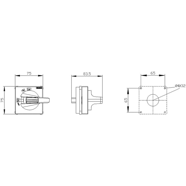 Grå Siemens 8UD17310AB11
