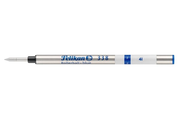 Pelikan 338 - Påfyll - blå - 0.8 mm - fin - for P/N: 972588, 972596, 972703, 972711, 972729, 972737