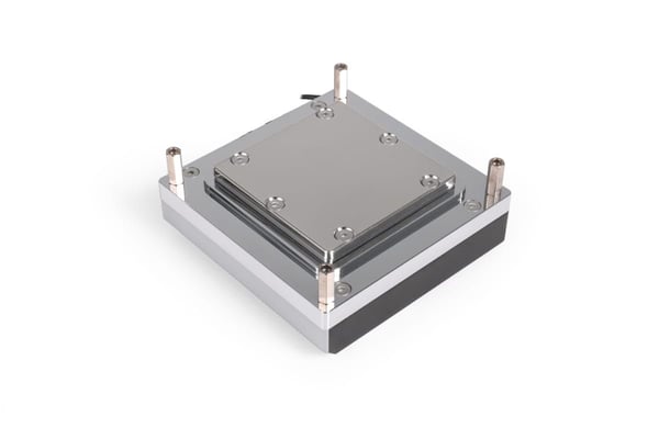 Alphacool 13851, Kaldplate, Akryl, Gjennomsiktig, LGA 1700, LGA 1851, 1/4", 60 °C