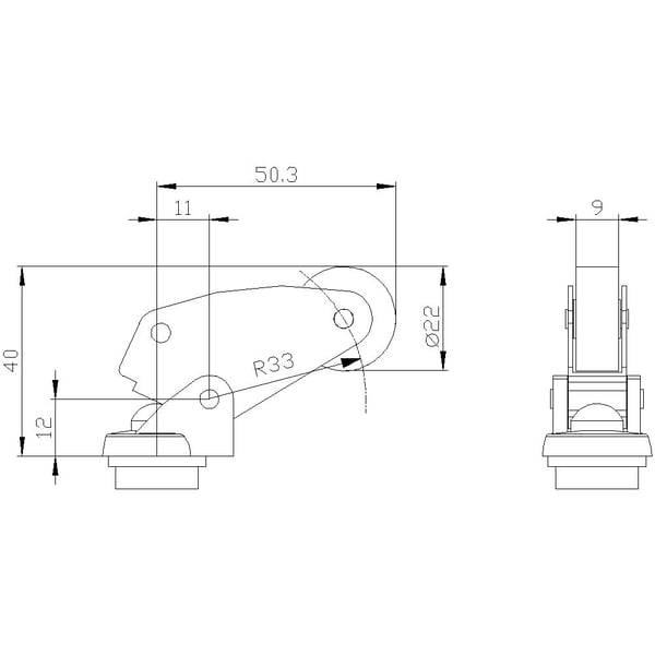 Siemens 3SE5000-0AF03-1AJ0, 35 g, 75 mm, 65 mm, 30 mm