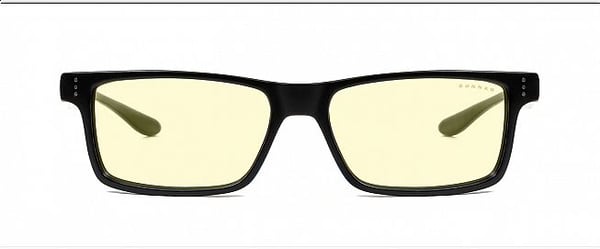 Gunnar Optiks Vertex, Suorakulmio, Pelaaminen, Polykarbonaatti, Musta, Nylon polymeeri, Meripihka