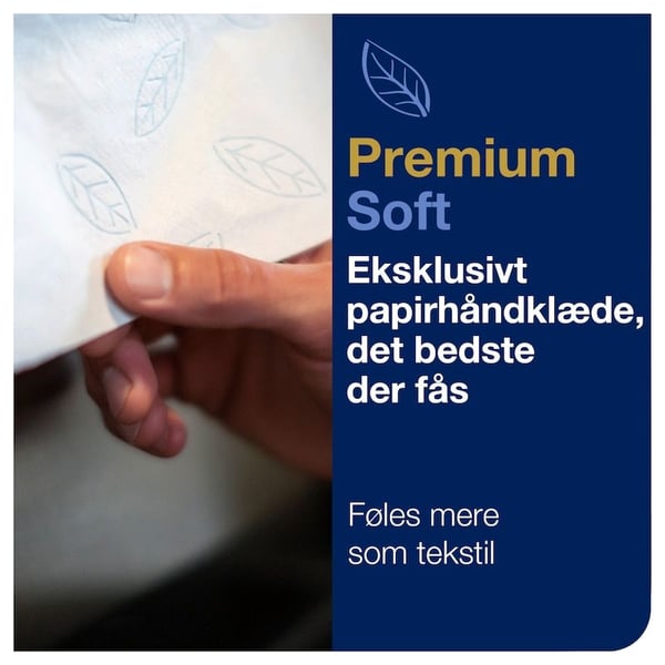 Håndklæderuller Tork H1 Matic® Soft Premium 2-lag 100m hvid - (6 ruller pr. karton)