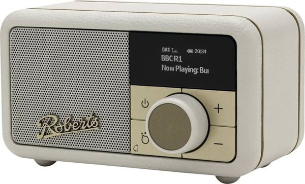 Roberts Radio Revival Petite 2, Bærbar, Digitalt, DAB, DAB+, FM, 3,5 mm, Grå, Batteri