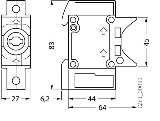 Siemens 5SG1301, 1 styck, 95 mm, 85 mm, 83 mm, 130 g