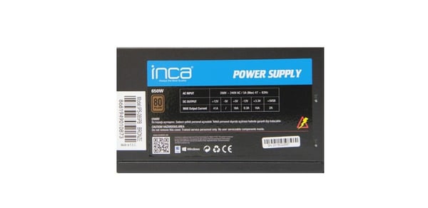 Inca IPS-075PB, 750 W, 200 - 240 V, 47 - 63 hz, 5 A, 5 A, 18 A