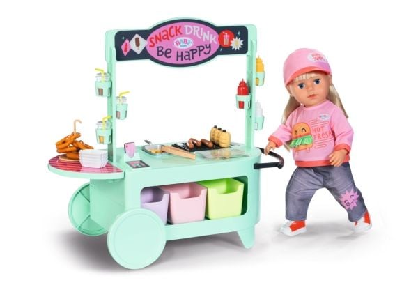 BABY born Snack Shop, Nuken kauppa, 3 vuosi/vuosia, Tarvitsee patterit, Tukee ääniefektejä