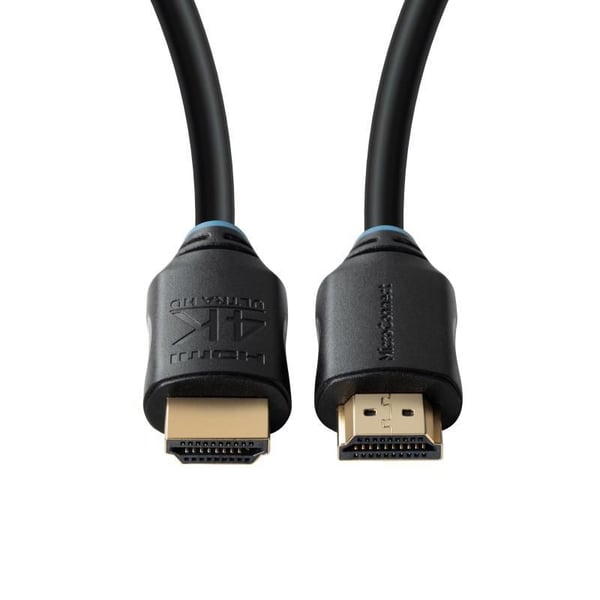 MicroConnect - High Speed - HDMI-kabel med Ethernet - HDMI hann til HDMI hann - 1.5 m - trippel beskyttelse - svart - innendørs, støtte for Dolby D...