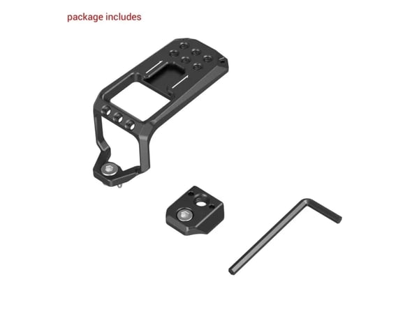 SmallRig MD3990, Ylälevy, Musta, Alumiini, Ruostumaton teräs, 3/8", Kiina, 103 mm