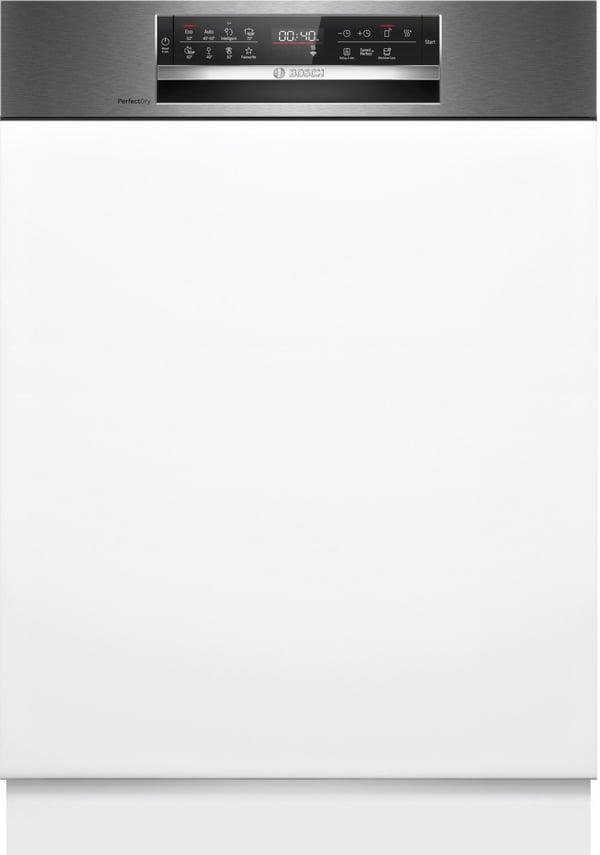 Bosch Serie | 6 SMI6ZCS16E - Oppvaskmaskin - innebygd - Wi-Fi - Nisje - bredde: 60 cm - dybde: 55 cm - høyde: 81.5 cm - børstet stål