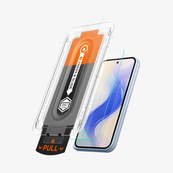 Spigen GLAS.tR EZ Fit Pro, Google, Pixel 10 Pro Fold, Pölynkestävä, Naarmuuntumisenkestävä, Läpinäkyvä, 2 kpl