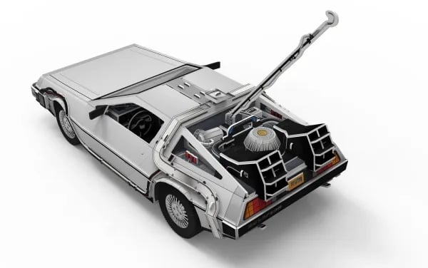 Revell DeLorean "Back to the Future", 157 styck, Fordon, 10 År