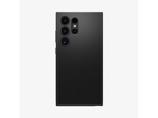 Spigen Thin Fit - Baksidesskydd för mobiltelefon - polykarbonat, termoplastisk polyuretan (TPU) - svart - för Samsung Galaxy S24 Ultra