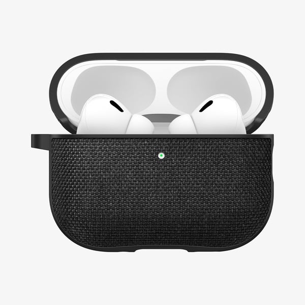 Spigen Urban Fit, Kotelo, Kangas, Polykarbonaatti (PC), musta