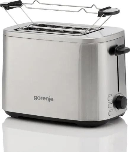 Gorenje T800DS, 2 skiver, Rustfritt stål, Rustfritt stål, Knapper, Dreieknapp, 0,8 m, 275 mm