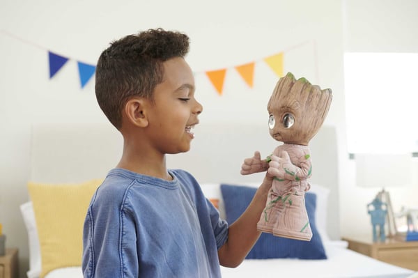 Mattel Plush with Marvel Groot function