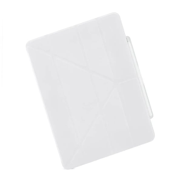 Pipetto iPad Pro 13 (2024) Origami No3 -kynäkotelo - Valkoinen
