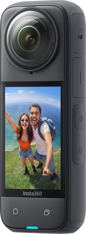 Insta360 X4, 8K Ultra HD, 72 MP, CMOS, 120 fps, Wi-Fi, Bluetooth