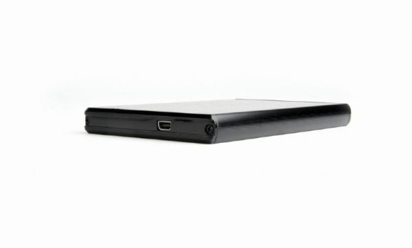 Gembird EE2-U3S-3, HDD-kotelo, 2.5", SATA, 5 Gbit/s, USB-liitettävyys, Musta