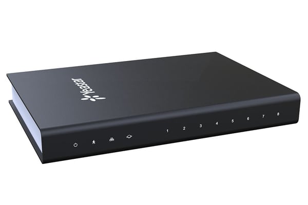 Yeastar TA Series TA800 - VoIP-gateway - 8 porter - 100Mb LAN desktop / wall mountable