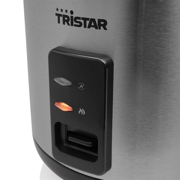 Tristar RK-6147, Svart, Sølv, 1,5 L, 0,8 m, Rustfritt stål, Glass, 500 W