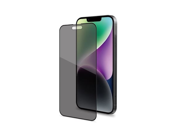 Privacy Screen Protector iPhone 15 i herdet glass