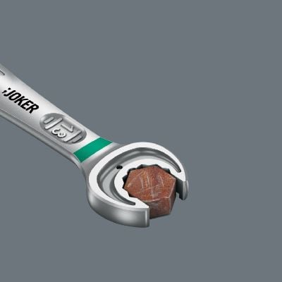 Wera Joker, 17 mm, Ruostumaton teräs, Terästä, Matta, Saksa, 37,2 mm