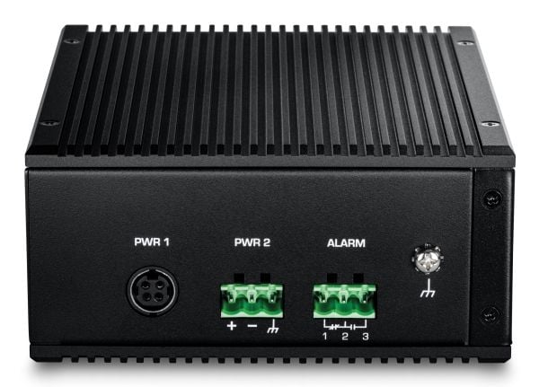 TRENDnet TI-BG50611 - Version v1.0R - switch - industriell - 4 x 10/100/1000/2.5G (PoE++) + 1 x 1 Gigabit / 10 Gigabit SFP+ + 1 x 10/100/1000/2.5/1...