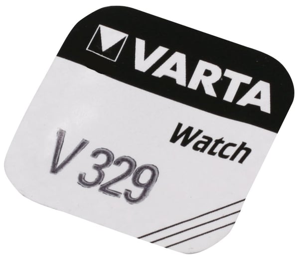 Varta -V329, Engangsbatteri, SR731, Silver-Oksid (S), 1,55 V, 1 stykker, 37 mAh