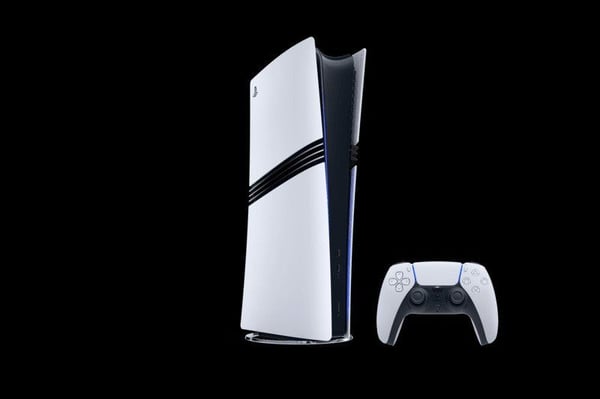 Sony Playstation 5 Pro, PlayStation 5 Pro, Musta, Valkoinen, 120 Hz, SSD, 2 TB, 10,100,1000 Mbit/s