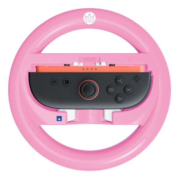 Hori NSX-089E, Nintendo Switch 2, Tävlingsratt, Rosa, 1 styck, 165 mm, 45 mm