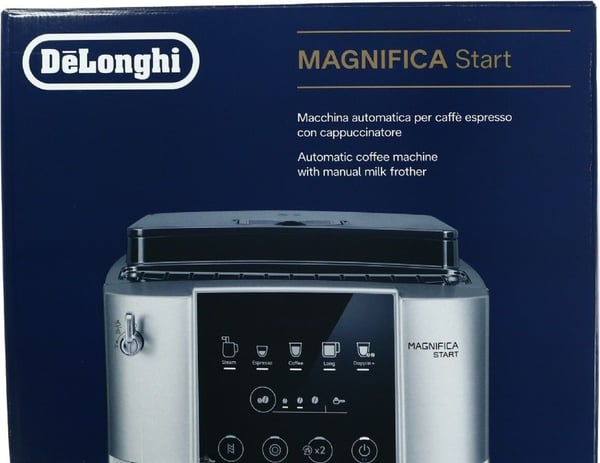 De'Longhi Magnifica Start ECAM220.31.SB - Automatisk kaffemaskin med melkeskummer - 15 bar - silver black