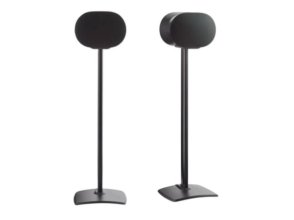 SANUS WSSE32 lattiajalustat Sonos Era 300 -kaiuttimille, musta, 2 kpl