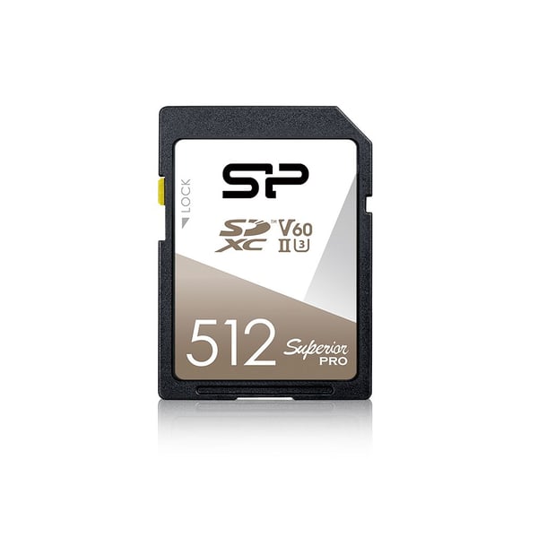 Silicon Power Superior Pro, 512 GB, SDXC, Klasse 10, UHS-II, 280 MB/s, 170 MB/s