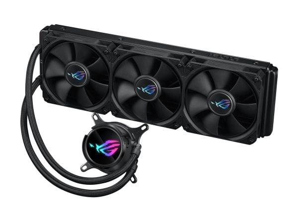 ASUS ROG Strix LC III 360, All-in-one-nesteenjäähdytin, 12 cm, Musta