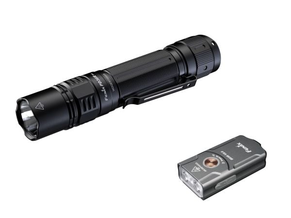 Fenix PD36R V2.0, Käsikokoinen taskulamppu, Musta, Alumiini, 1,5 m, IP68, LED