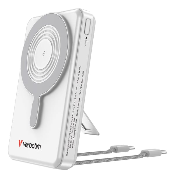 Verbatim 32273 powerbank 10000 mAh Charge'n'Go 52 W, sølv