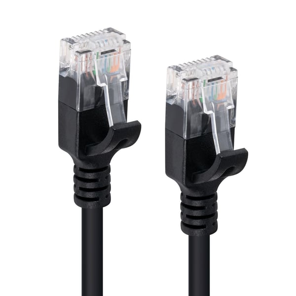MicroConnect - Nettverkskabel - RJ-45 (hann) til RJ-45 (hann) - 5 m - UTP - CAT 6 - uten hindringer, flertrådet - svart