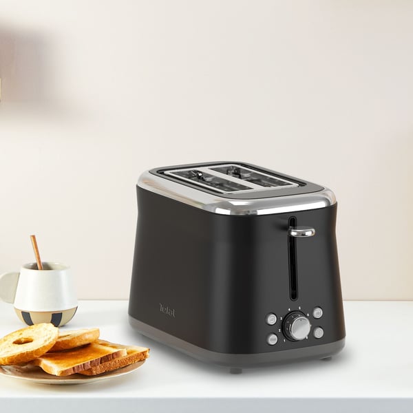 Tefal Collection TT7208E0, 2 skivor, Svart, Knappar, Rotations-, 850 W, 220 - 240 V, 50 - 60 hz