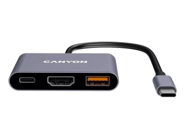Canyon CNS-TDS4 - Dokkingstasjon - USB-C - HDMI