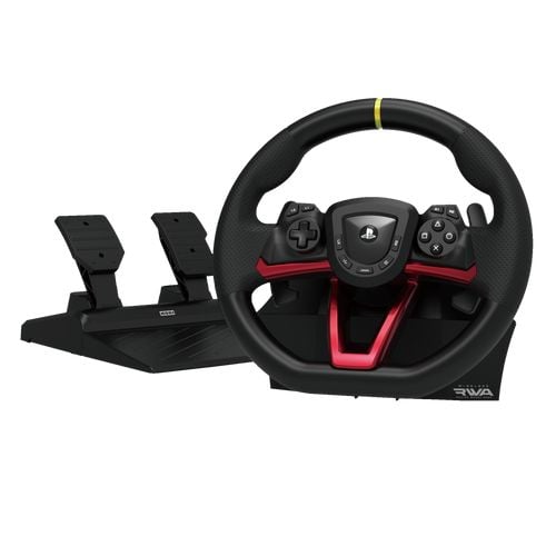 Hori SPF-022U, Ohjauspyörä + polkimet, PC, PlayStation 4, PlayStation 5, D-pad, 270°, Langallinen & langaton, RF/USB
