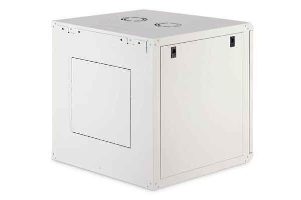 Digitus nettverksskap Dynamic 19" 12U, 600x600, glassdør, grå, umontert, 60 kg
