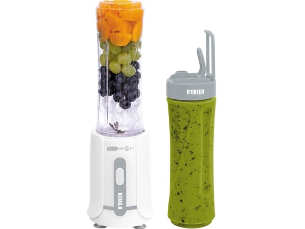 Noveen SB230, Bord juicepresse, 0,6 l, Isknusing, 300 W, Grå